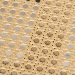 ELLOS Table Basse Ovale En Bois Et Cannage -Meubles Soldes Magasin table basse ovale bois cannage drawer ellos 7