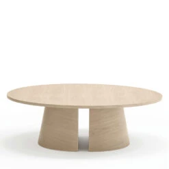 CEP Table Basse Ronde En Bois ø110cm -Meubles Soldes Magasin table basse ronde bois 110cm teulat cep 1