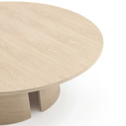 CEP Table Basse Ronde En Bois ø110cm -Meubles Soldes Magasin table basse ronde bois 110cm teulat cep 3