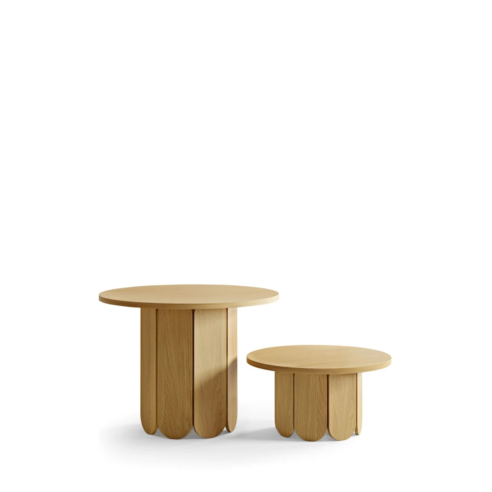 SOFT Table Basse Ronde En Bois ø78cm 6 SOFT Table Basse Ronde En Bois ø78cm – Image 4