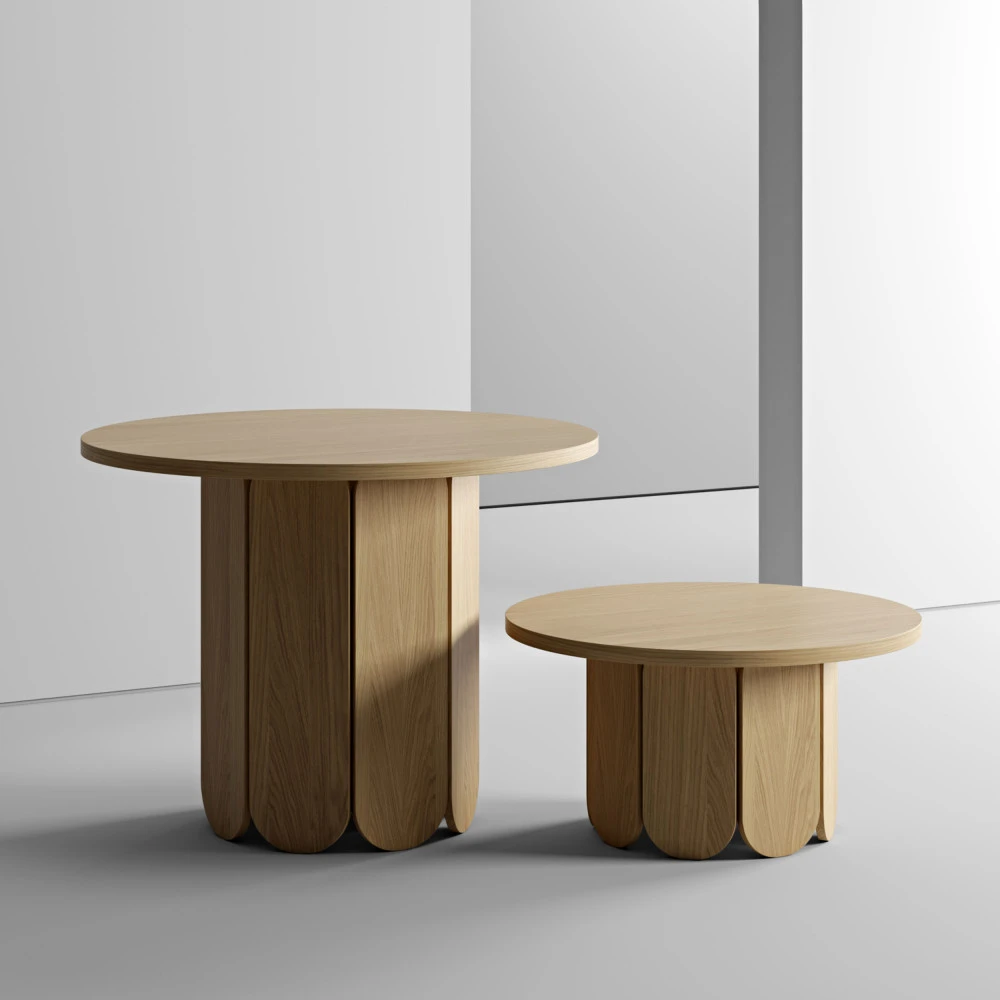 SOFT Table Basse Ronde En Bois ø78cm 8 SOFT Table Basse Ronde En Bois ø78cm – Image 6