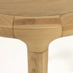 STORM Table Basse Ronde En Bois ø60cm -Meubles Soldes Magasin table basse ronde bois o60cm storm zuiver 2