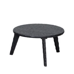 MOISES Table Basse Ronde En Bois ø64cm -Meubles Soldes Magasin table basse ronde bois o64cm woood moises 2