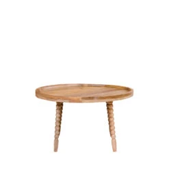 JAMMU Table Basse Ronde En Manguier ø60cm 10 JAMMU Table Basse Ronde En Manguier ø60cm -Meubles Soldes Magasin table basse ronde manguier o60cm house nordic jammu 2