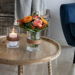 JAMMU Table Basse Ronde En Manguier ø60cm 11 JAMMU Table Basse Ronde En Manguier ø60cm -Meubles Soldes Magasin table basse ronde manguier o60cm house nordic jammu 3