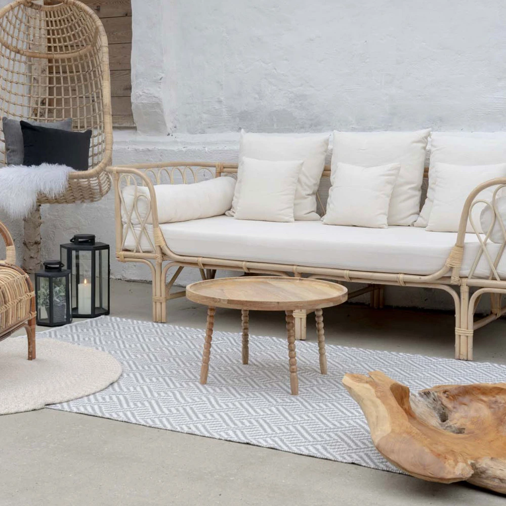 JAMMU Table Basse Ronde En Manguier ø60cm 7 JAMMU Table Basse Ronde En Manguier ø60cm – Image 5