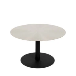 SNOW Table Basse Ronde En Métal Brossé ø60cm 7 SNOW Table Basse Ronde En Métal Brossé ø60cm -Meubles Soldes Magasin table basse ronde metal brosse o60cm zuiver snow 1
