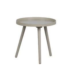SASHA Table Basse Ronde En Métal ø41cm -Meubles Soldes Magasin table basse ronde metal o41cm woood sasha 2