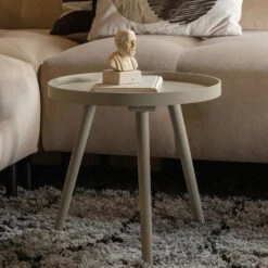 SASHA Table Basse Ronde En Métal ø41cm