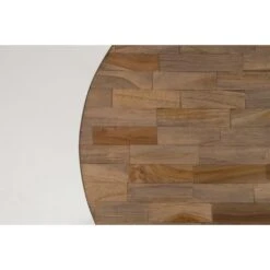 SURI Table Basse Ronde ø58 Cm En Teck Recyclé Medium -Meubles Soldes Magasin table basse ronde o58 cm en teck recycle suri medium 3
