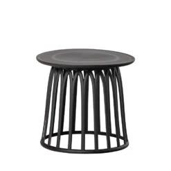 BOY Table Basse Ronde En Résine ø50cm 6 BOY Table Basse Ronde En Résine ø50cm -Meubles Soldes Magasin table basse ronde resine 50cm woood boy 1