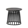 BOY Table Basse Ronde En Résine ø50cm -Meubles Soldes Magasin table basse ronde resine 50cm woood boy