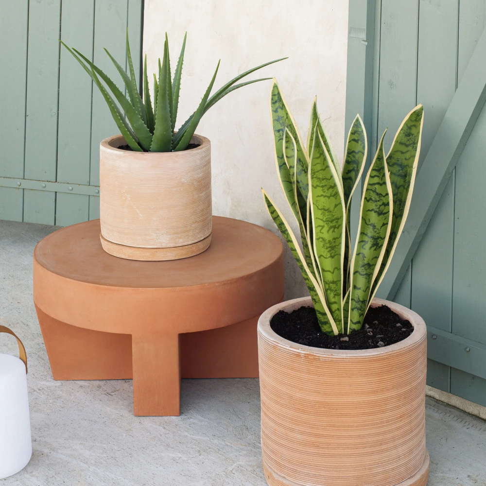 VILENA Table Basse Ronde En Terre Cuite ø60cm 7 VILENA Table Basse Ronde En Terre Cuite ø60cm – Image 5