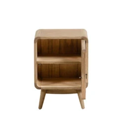 JARABACOA Table De Chevet En Bois Et Cannage -Meubles Soldes Magasin table chevet bois cannage jarabacoa 4