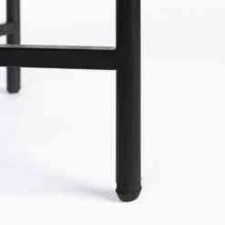 MARCIO Table D'appoint Carrée En Bois Et Métal 40x40cm -Meubles Soldes Magasin table d appoint carree en bois et metal 40x40cm marcio 4