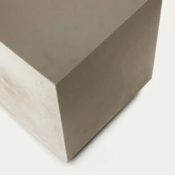 RUSTELLA Table D'appoint En Ciment 35x35cm -Meubles Soldes Magasin table d appoint ciment 35x35cm rustella kave home 2