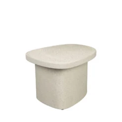 VEDA Table D'appoint Organique En Marbre Recyclé H35cm -Meubles Soldes Magasin table d appoint organique marbre recycle h35cm veda dutchbone 2