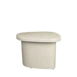 VEDA Table D'appoint Organique En Marbre Recyclé H41cm -Meubles Soldes Magasin table d appoint organique marbre recycle veda dutchbone 1