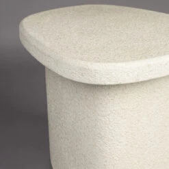 VEDA Table D'appoint Organique En Marbre Recyclé H41cm -Meubles Soldes Magasin table d appoint organique marbre recycle veda dutchbone 3