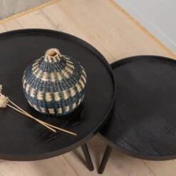 MESA Table D'appoint Ronde Bois ø60cm 9 MESA Table D'appoint Ronde Bois ø60cm -Meubles Soldes Magasin table d appoint ronde bois l mesa 3