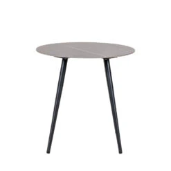 LAZIO Table D’appoint Effet Marbre ø45cm -Meubles Soldes Magasin table dappoint effet marbre o45cm house nordic lazio 1