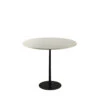 BISTRO Table De Bistrot En Marbre Et Métal ø90cm -Meubles Soldes Magasin table de bistrot marbre metal o90cm pomax bistro