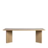 ANGLE Table à Manger En Bois 90x220cm -Meubles Soldes Magasin table manger bois 90x220cm woood angle