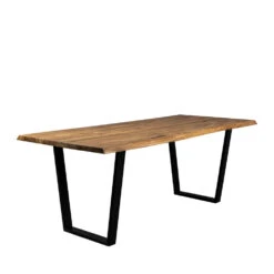 AKA Table à Manger En Bois Et Métal 180x90cm 13 AKA Table à Manger En Bois Et Métal 180x90cm -Meubles Soldes Magasin table manger bois metal 180x90cm dutchbone aka 2