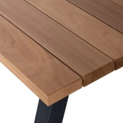 TABLO Table à Manger En Bois Piétement En A 210x81cm -Meubles Soldes Magasin table manger bois pietement a 210x81cm woood tablo 6
