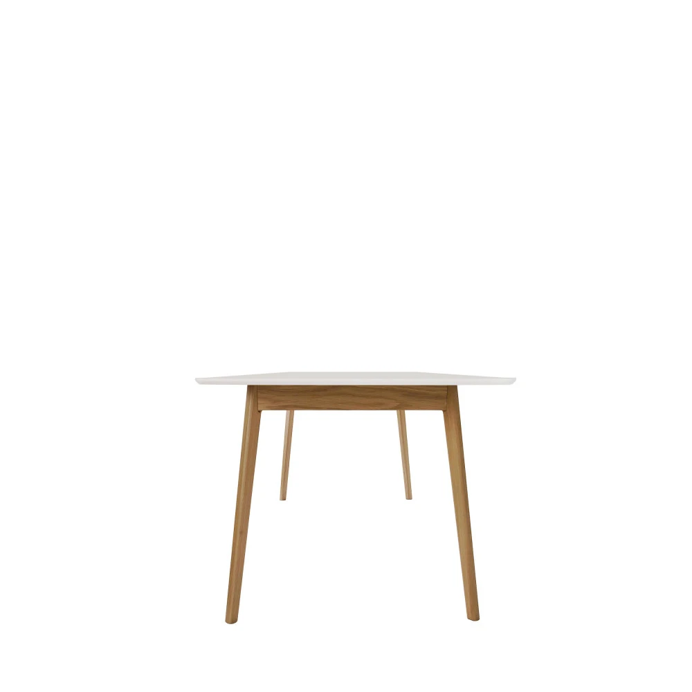 SKOLL Table à Manger Extensible 150-200x80cm 4 SKOLL Table à Manger Extensible 150-200x80cm – Image 2