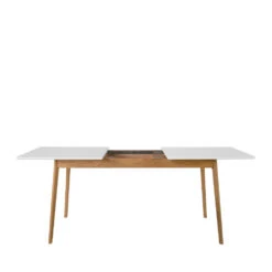 SKOLL Table à Manger Extensible 150-200x80cm 9 SKOLL Table à Manger Extensible 150-200x80cm -Meubles Soldes Magasin table manger extensible 150 200x80cm skoll 2