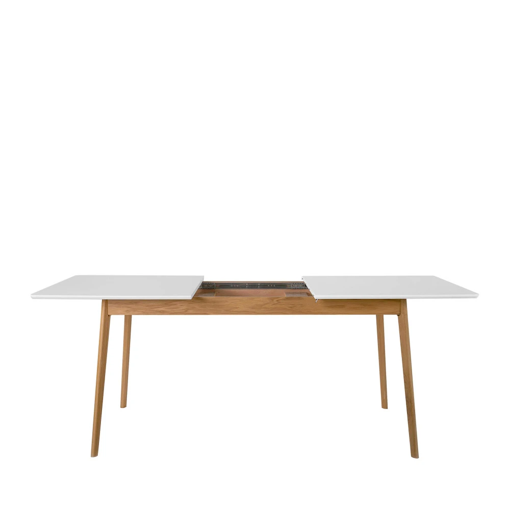 SKOLL Table à Manger Extensible 150-200x80cm 5 SKOLL Table à Manger Extensible 150-200x80cm – Image 3