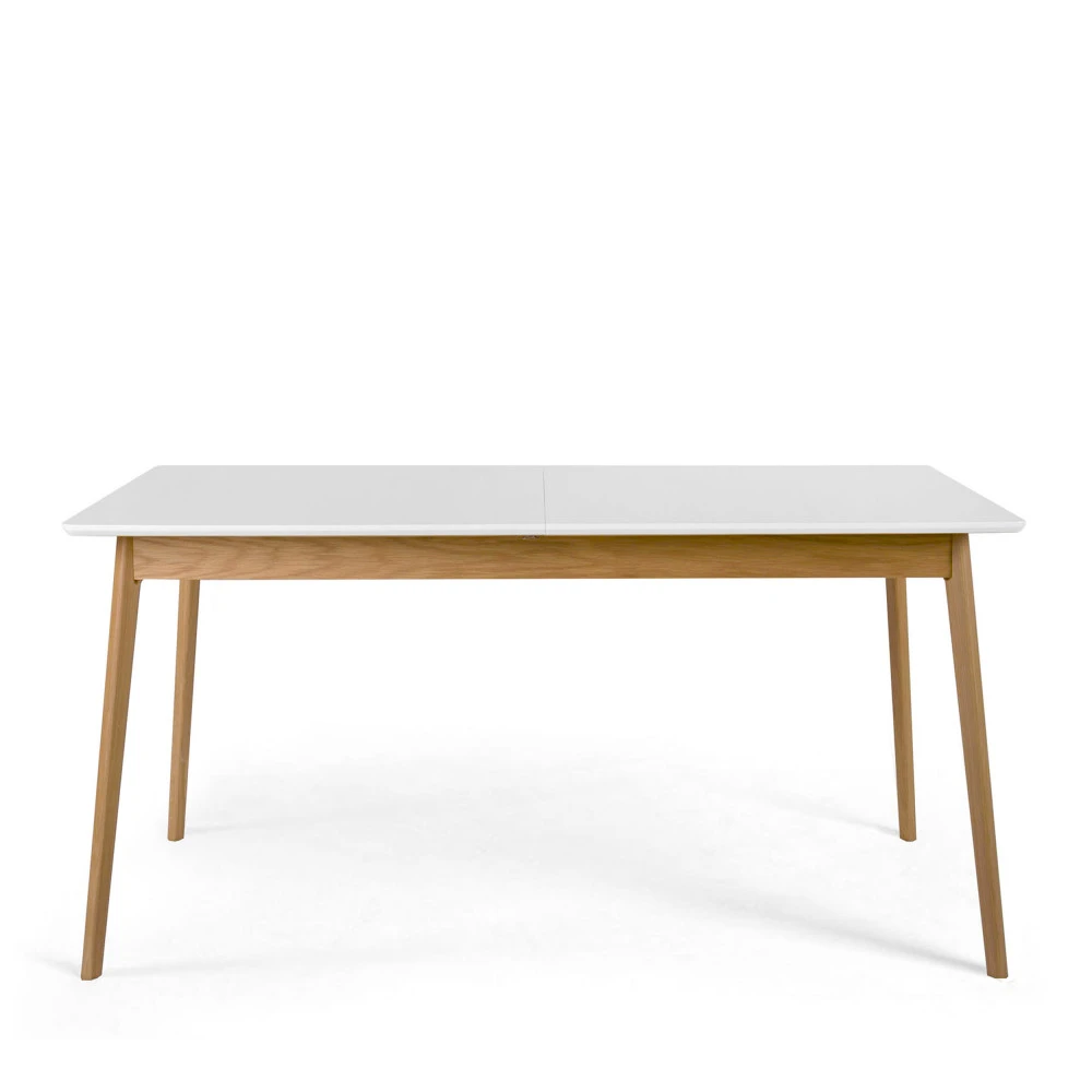 SKOLL Table à Manger Extensible 150-200x80cm 3 SKOLL Table à Manger Extensible 150-200x80cm