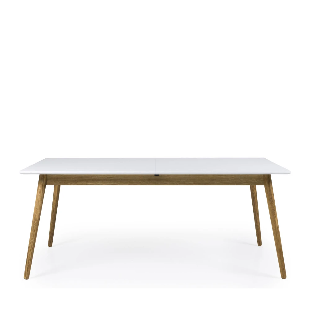 DOT Table à Manger Extensible En Bois 180-240x90cm 4 DOT Table à Manger Extensible En Bois 180-240x90cm – Image 2