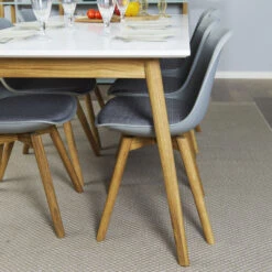 DOT Table à Manger Extensible En Bois 180-240x90cm