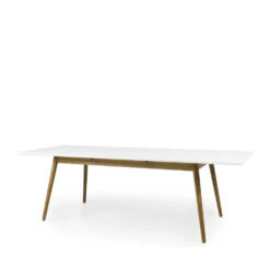 DOT Table à Manger Extensible En Bois 180-240x90cm 12 DOT Table à Manger Extensible En Bois 180-240x90cm -Meubles Soldes Magasin table manger extensible bois 180 240x90cm tenzo dot 3