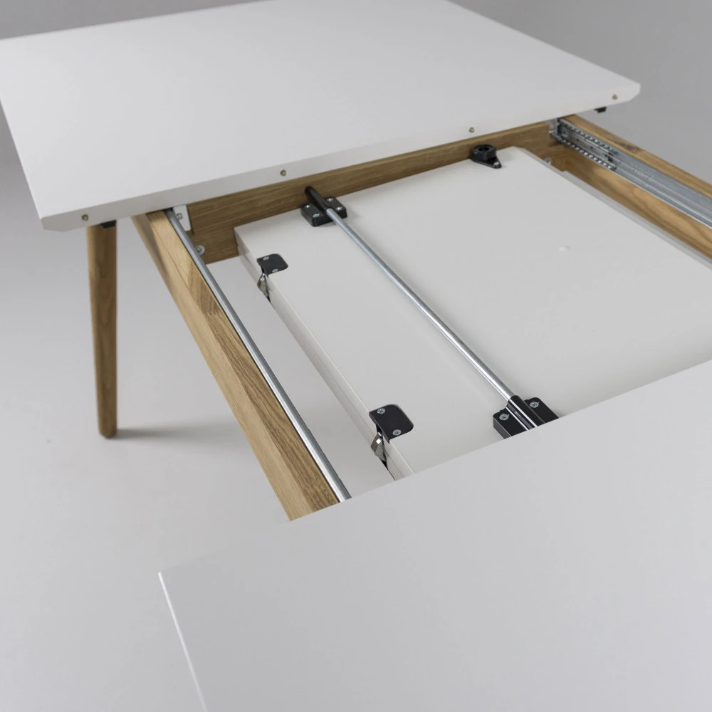 DOT Table à Manger Extensible En Bois 180-240x90cm 8 DOT Table à Manger Extensible En Bois 180-240x90cm – Image 6