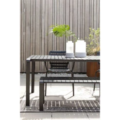 VONDEL Table à Manger De Jardin En Métal 168x87cm -Meubles Soldes Magasin table manger jardin metal 168x87cm zuiver vondel 9