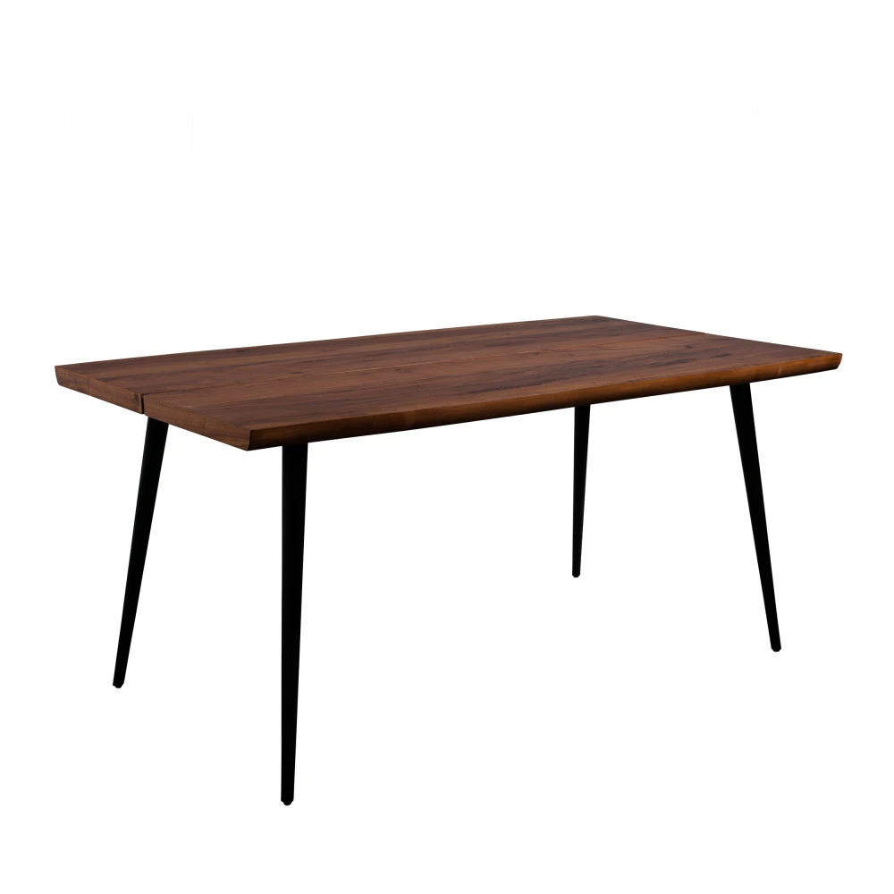 ALAGON Table à Manger En Noyer 160x90cm 5 ALAGON Table à Manger En Noyer 160x90cm – Image 3