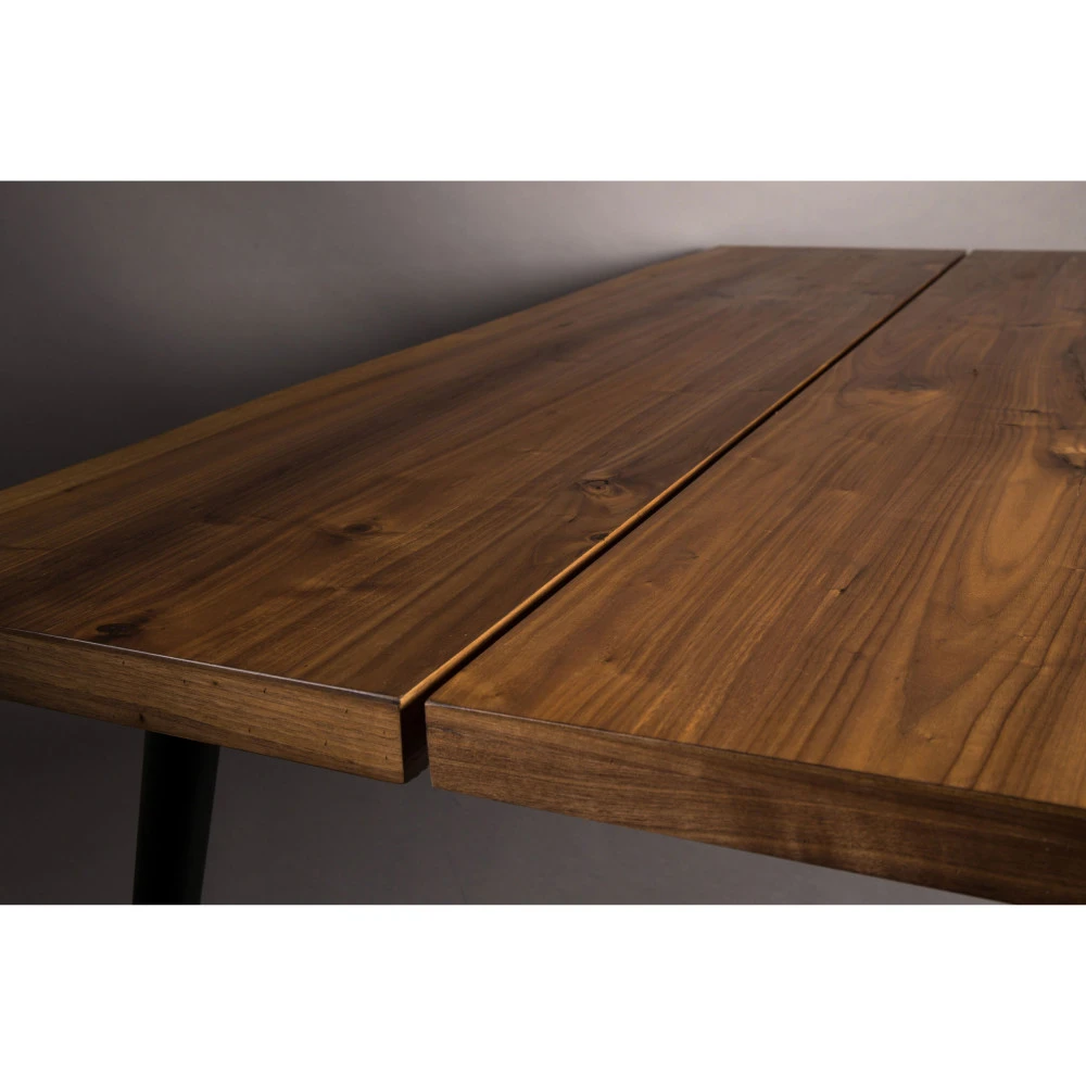 ALAGON Table à Manger En Noyer 160x90cm 6 ALAGON Table à Manger En Noyer 160x90cm – Image 4