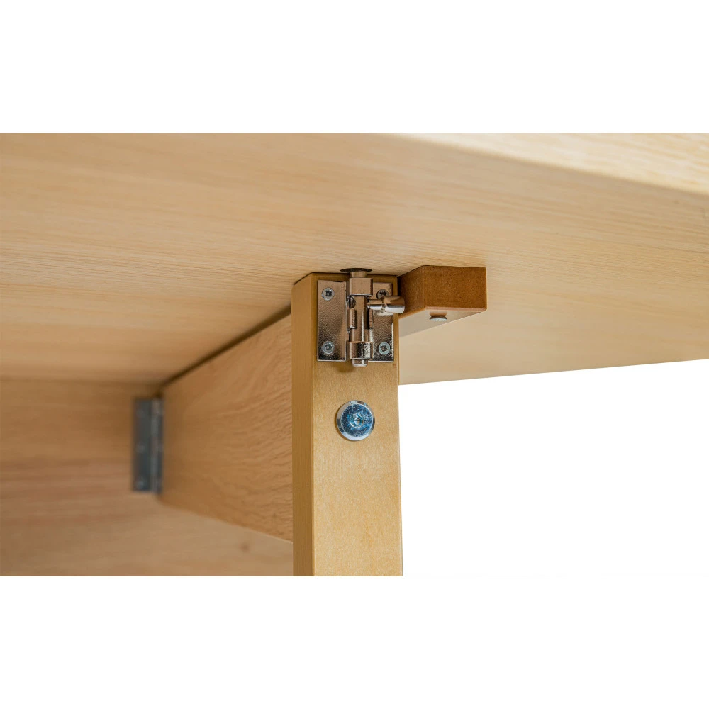 KUNGLA Table à Manger Pliable En Bois 170x90cm 9 KUNGLA Table à Manger Pliable En Bois 170x90cm – Image 7