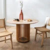 SOLA Table à Manger Ronde En Bois ø120cm