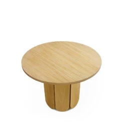 SOFT Table à Manger Ronde En Bois ø100cm -Meubles Soldes Magasin table manger ronde bois massif o100cm woodman soft 3