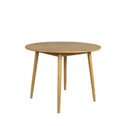 FABIO Table à Manger Ronde En Bois ø120cm