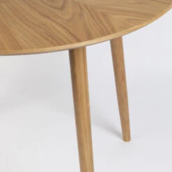 FABIO Table à Manger Ronde En Bois ø120cm -Meubles Soldes Magasin table manger ronde bois o120cm fabio 4