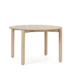 ATLAS Table à Manger Ronde En Bois ø120cm -Meubles Soldes Magasin table manger ronde bois o120cm teulat atlas 2