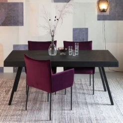 SURI Table à Manger En Teck Recyclé 180x90cm