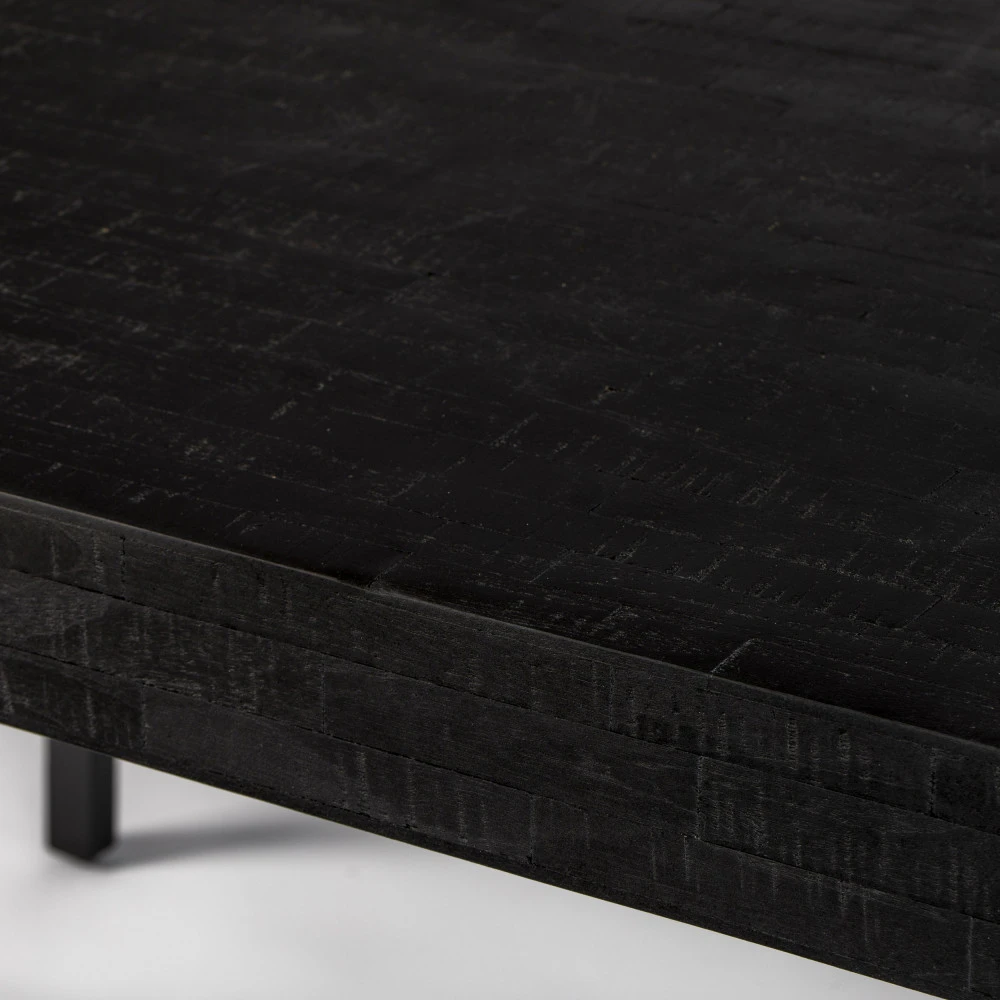 SURI Table à Manger En Teck Recyclé 200x90cm 9 SURI Table à Manger En Teck Recyclé 200x90cm – Image 7