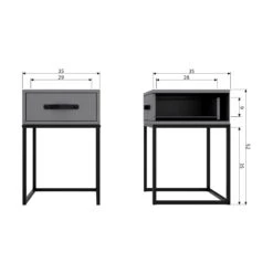 MORRIS Table De Nuit En Pin Massif 13 MORRIS Table De Nuit En Pin Massif -Meubles Soldes Magasin table nuit pin massif woood morris 5