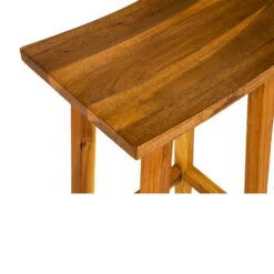 HANOTILO Tabouret De Bar 77cm En Acacia 13 HANOTILO Tabouret De Bar 77cm En Acacia -Meubles Soldes Magasin tabouret bar 77cm acacia drawer hanotilo 5